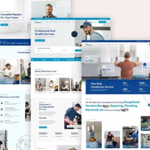 HouzFix - Plumber, Handyman WordPress Theme