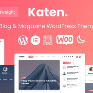 Katen - Blog & Magazine WordPress Theme
