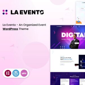 La Evento - An Organized Event WordPress Theme