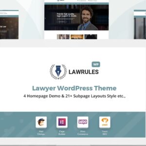 Lawrules | Lawyer WordPress Theme