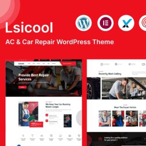 Lsicool - AC & Car Repair WordPress Theme