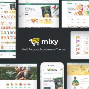 Mixy - Organic Food Store WordPress Theme