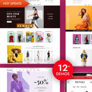 Monki - Fashion WooCommerce WordPress Theme