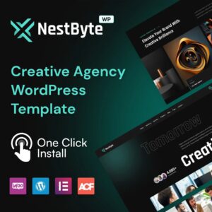 Nestbyte- Creative Agency and Startup Theme