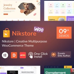 Nikstore Creative Multipurpose WooCommerce Theme