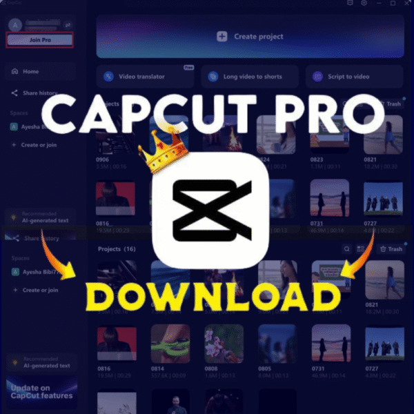 CapCut Pro For Pc
