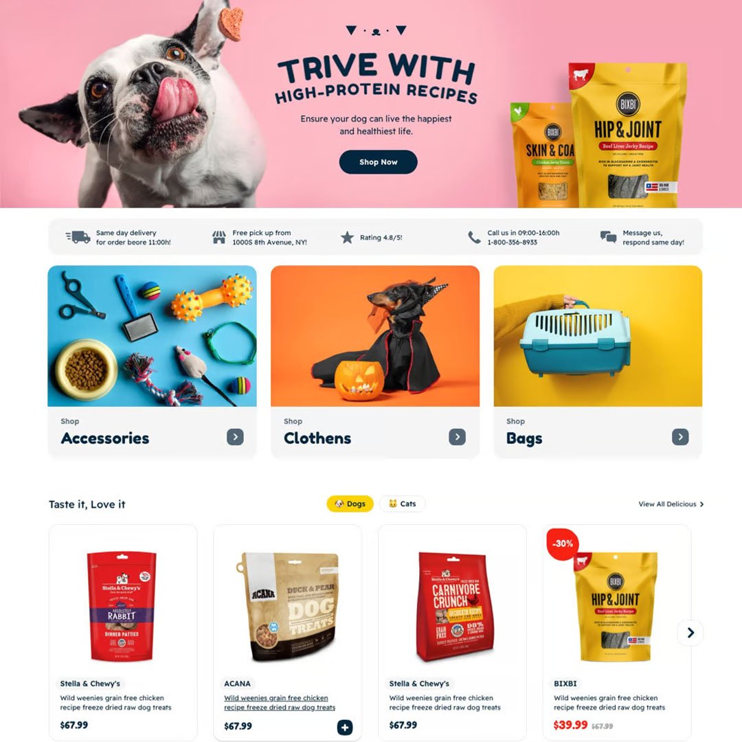PetMania - Pet Shop Pet Care WooCommerce eCommerce