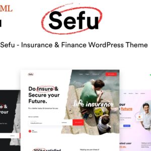 Sefu - Insurance & Finance WordPress Theme