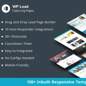 WordPress Plugin for Lead Capture & Landing Pages