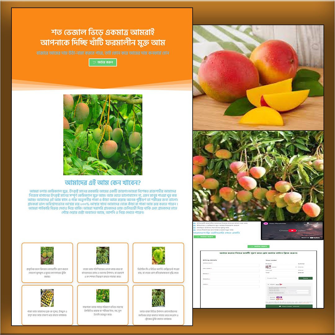 Mango - Cartflows Landing Page