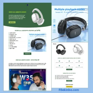 Headphone – Cartflows Landing Page